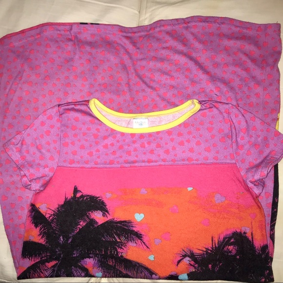 EUC Palm Tree Night Gown - Picture 3 of 3